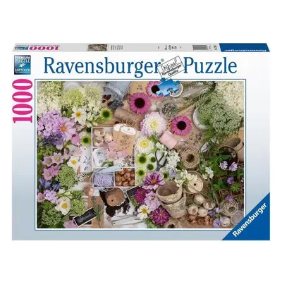 Puzzle Ravensburger Puzzle 173891 Květinová Tvorba 1000 Dílků