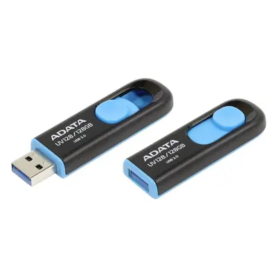 ADATA UV128/128GB/40MBps/USB 3.0/USB-A/Modrá