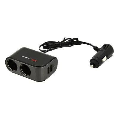 Nabíječka do auta Compass Rozdvojka 12/24V + 2x USB 2100mA