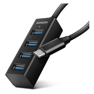 USB Hub AXAGON HUE-M1C MINI Hub USB-C, metal