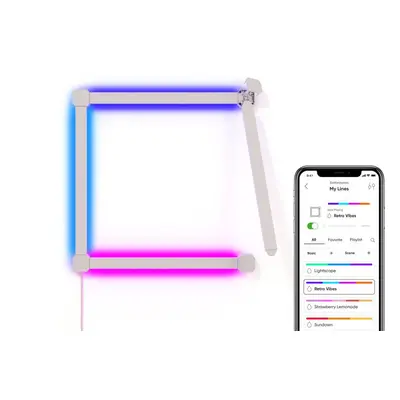 LED světlo Nanoleaf Lines Squared Starter Kit 4PK