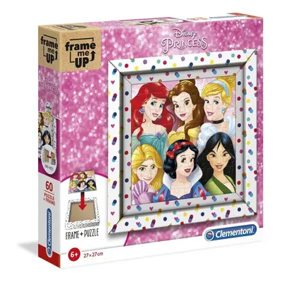 Puzzle Clementoni Puzzle Frame Me Up Disney princezny 60 dílků