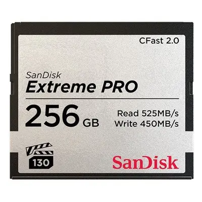 Paměťová karta SanDisk CFAST 2.0 256GB Extreme Pro VPG130