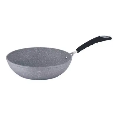 Wok BerlingerHaus Wok Pánev 28cm Gray Stone Touch Line