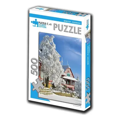 Puzzle Tourist edition Puzzle Beskydy, Pustevny 500 dílků (č.41)