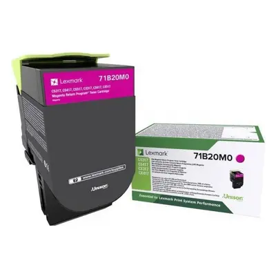 Toner LEXMARK 71B20M0 purpurový