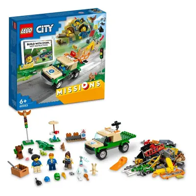 LEGO stavebnice LEGO® City 60353 Záchranné mise v divočině