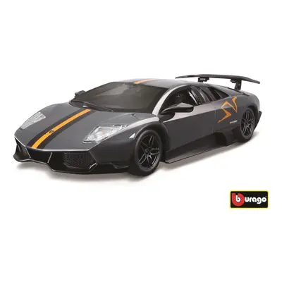 Kovový model Bburago 1:24 Lamborghini MURCIELAGO LP 670-4 SV Metallic Grey