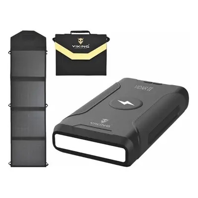 Powerbanka Viking VIDAR II 72000mAh a solární panel Viking L60