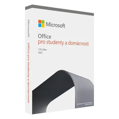 Kancelářský software Microsoft Office 2021 pro domácnosti a studenty CZ (BOX)