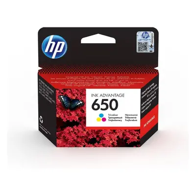 Cartridge HP CZ102AE č. 650 barevná