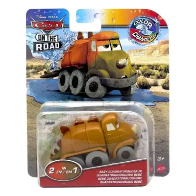 Disney Pixar Cars Color Changers 2 v 1 BABY QUADROTORQUOSAUR, Mattel HMD68