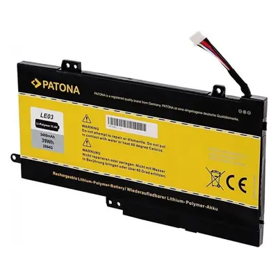 Baterie do notebooku Patona pro HP Envy x360 m6 3400mAh Li-Pol 11,4V LE03XL