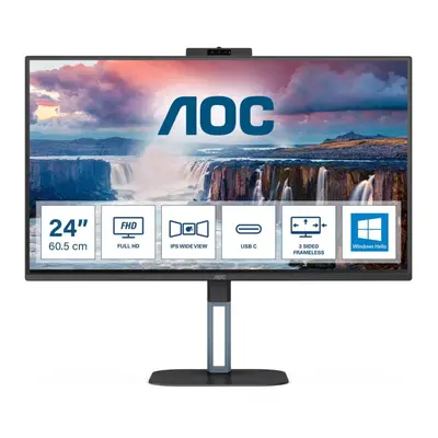 LCD monitor 23,8" AOC 24V5CW/BK