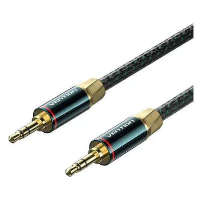 Audio kabel Vention Cotton Braided 3.5mm Male to Male Audio Cable 1M Green Copper Type