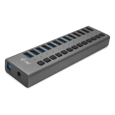 USB Hub i-tec USB 3.0 Charging HUB 13port + Power Adapter 60 W