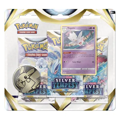 Pokémon TCG: SWSH12 Silver Tempest - 3 Blister Booster