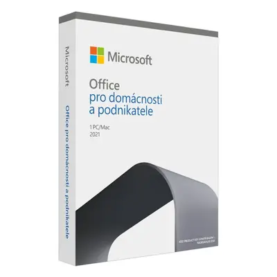 Kancelářský software Microsoft Office 2021 Home and Business EN (BOX)