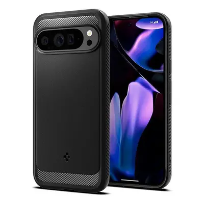 Kryt na mobil Spigen Rugged Armor Matte Black Google Pixel 9 Pro XL