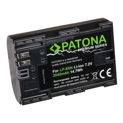 Baterie pro fotoaparát PATONA pro Canon LP-E6N 2400mAh Li-Ion Premium