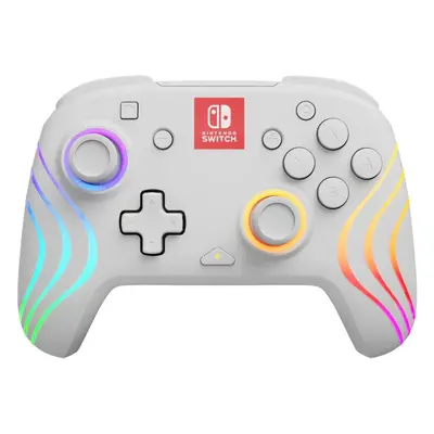 Gamepad PDP Pad Wireless Afterglow Wave - White - Nintendo Switch