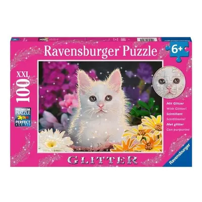 Puzzle Ravensburger Puzzle 133581 Třpytivé Puzzle Kočka 100 Dílků