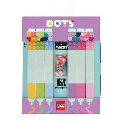 Fixy LEGO DOTS Fixy, mix barev - 6 Ks