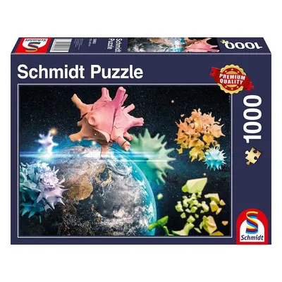 Puzzle Schimdt Puzzle Planeta Země 2020, 1000 dílků