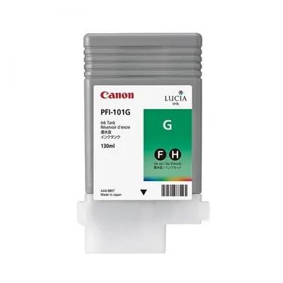 Canon originální ink PFI101G, green, 130ml, 0890B001, Canon iPF-5000