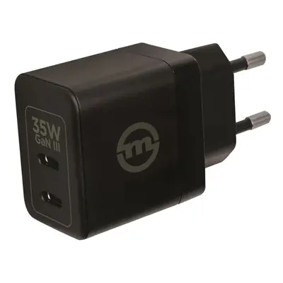 Nabíječka do sítě Mobile Origin 35W GaN III Super Charger Dual 2x USB-C Black