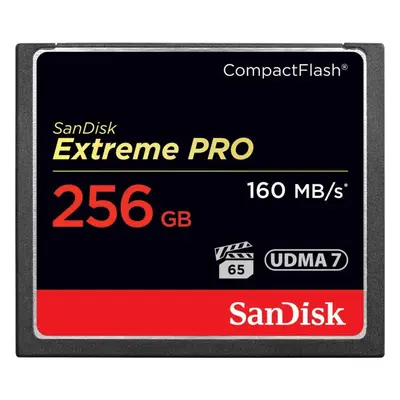 Paměťová karta SanDisk Compact Flash 256GB 1000x Extreme Pro