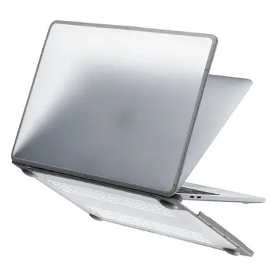 Pouzdro na notebook Cellularline Matt Hard Shell pro Apple MacBook Air 16'' (2021) transparentní