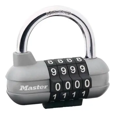 Visací zámek Master Lock Kombinační visací zámek horizontální 1520EURD Master Lock šedý