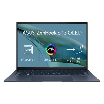 Notebook ASUS Zenbook S 13 OLED UX5304MA-OLED008X Ponder Blue celokovový