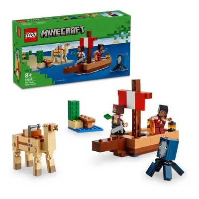 LEGO stavebnice LEGO® Minecraft® 21259 Plavba na pirátské lodi