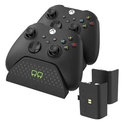 Stojan na herní ovladač VENOM VS2881 Xbox Series S/X & One Black Twin Docking Station + 2 bateri