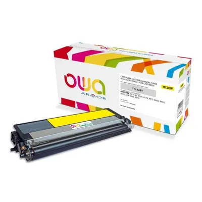 OWA Armor toner kompatibilní s Brother TN-328Y, 6000st, žlutá/yellow