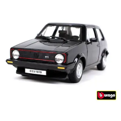 Kovový model Bburago Volkswagen Golf MK1 GTI Black