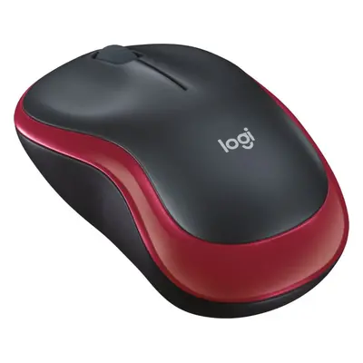 Myš Logitech Wireless Mouse M185 červená