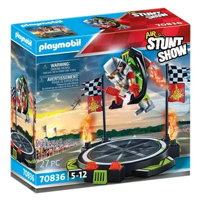 Stavebnice Playmobil 70836 Air Stuntshow Letec s Jetpackem