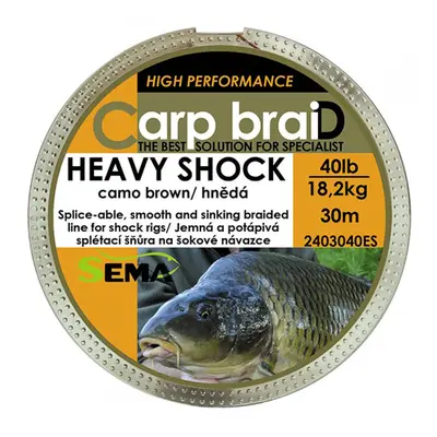 Sema Šňůrka Heavy Shock 30m 50lbs 22,8kg