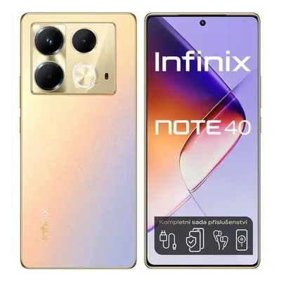 Mobilní telefon Infinix Note 40 8GB/256GB Titan Gold