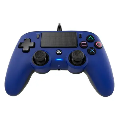 Gamepad Nacon Wired Compact Controller PS4 - modrý