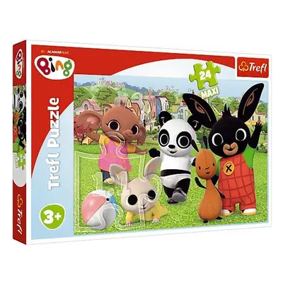 Puzzle Puzzle Bing Bunny Zábava v parku