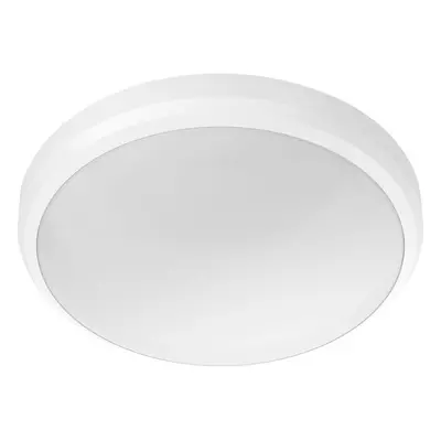 Philips 8719514417915 LED venkovní stropnice Doris 1x6W | 600lm | 2700K | IP54 - EyeComfort, bíl