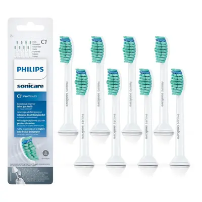 Náhradní hlavice k zubnímu kartáčku Philips Sonicare HX6018/07 ProResults, 8 ks