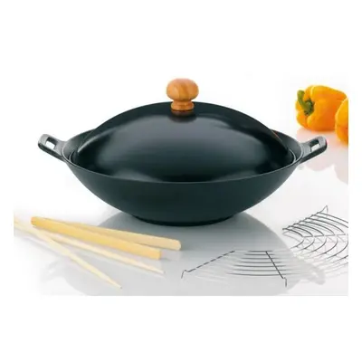 Wok Kela Wok litinový 36cm s příslušenstvím sada 5ks KL-77943