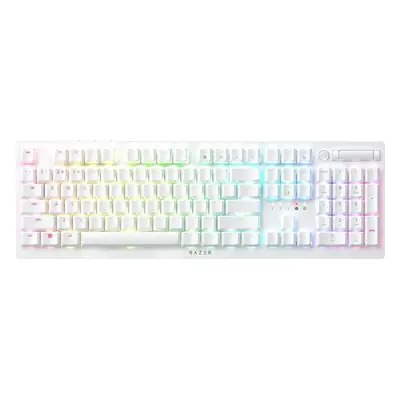 Herní klávesnice Razer DeathStalker V2 Pro (Purple Switch) - White - US