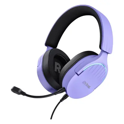 Herní sluchátka Trust GXT490 Fayzo 7.1 USB Headset Purple