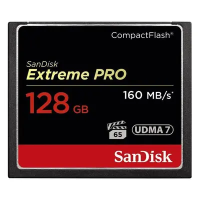 Paměťová karta SanDisk Compact Flash 128GB Extreme Pro